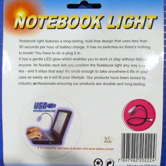 ADESSO USB Notebook Light Black (HTO-8220) - Picture 2 of 2